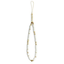 Guess Heishi Beads pakabukas - baltas