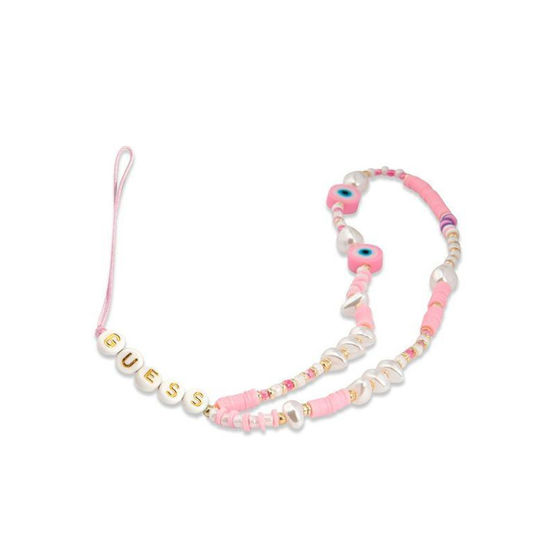 Guess Beads Shell pakabukas - rožinis
