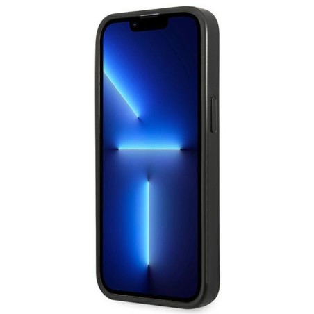 Karl Lagerfeld Allover dėklas, skirtas iPhone 13 Pro / iPhone 13 - juodas