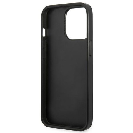 Karl Lagerfeld Allover dėklas, skirtas iPhone 13 Pro / iPhone 13 - juodas
