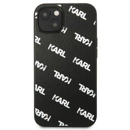 Karl Lagerfeld Allover dėklas iPhone 13 mini - juodas