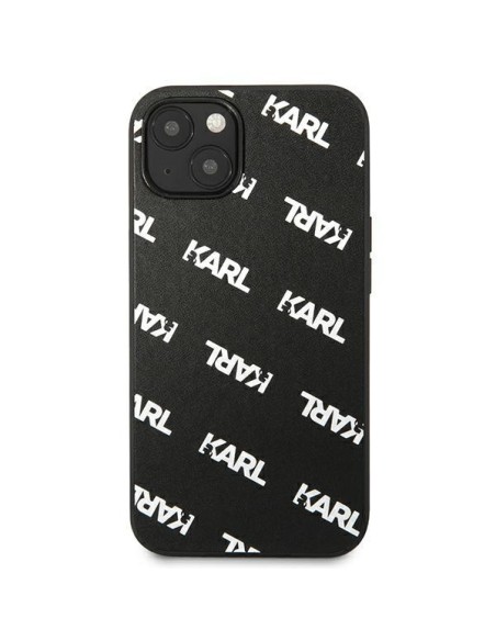 Karl Lagerfeld Allover dėklas iPhone 13 mini - juodas Karl Lagerfeld Allover dėklas iPhone 13 mini - juodas