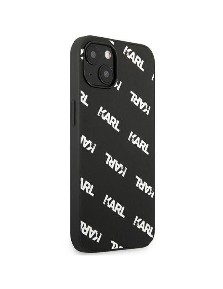 Karl Lagerfeld Allover dėklas iPhone 13 mini - juodas Karl Lagerfeld Allover dėklas iPhone 13 mini - juodas