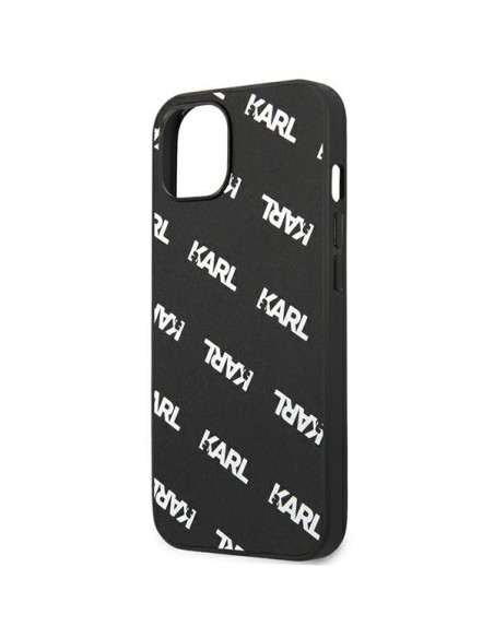 Karl Lagerfeld Allover dėklas iPhone 13 mini - juodas Karl Lagerfeld Allover dėklas iPhone 13 mini - juodas