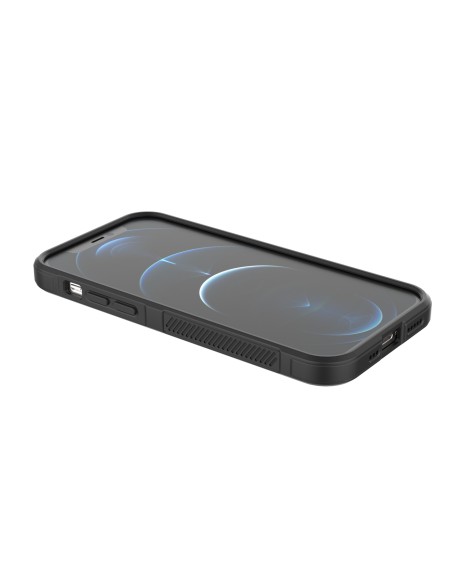 Magic Shield Case iPhone 12 Pro, lankstus šarvuotas dangtelis, bordo spalvos Magic Shield Case iPhone 12 Pro, lankstus šarvuotas dangtelis, bordo spalvos