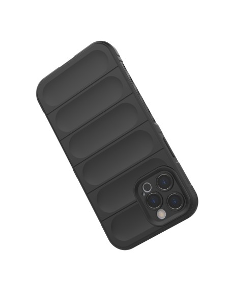 Magic Shield Case iPhone 12 Pro Max, lankstus, šarvuotas dangtelis, tamsiai mėlynas Magic Shield Case iPhone 12 Pro Max, lankstus, šarvuotas dangtelis, tamsiai mėlynas