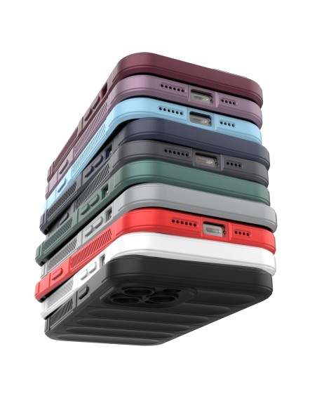 Magic Shield Case iPhone 12 Pro Max, lankstus, šarvuotas dangtelis, tamsiai mėlynas Magic Shield Case iPhone 12 Pro Max, lankstus, šarvuotas dangtelis, tamsiai mėlynas