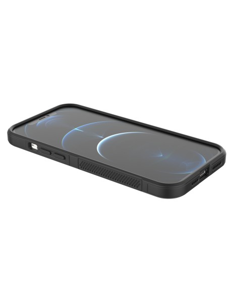 Magic Shield Case iPhone 12 Pro Max, lankstus, šarvuotas dangtelis, tamsiai mėlynas Magic Shield Case iPhone 12 Pro Max, lankstus, šarvuotas dangtelis, tamsiai mėlynas