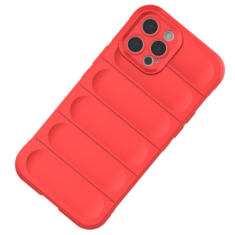 Magic Shield Case iPhone 12 Pro Max, lankstus, šarvuotas dangtelis, tamsiai mėlynas
