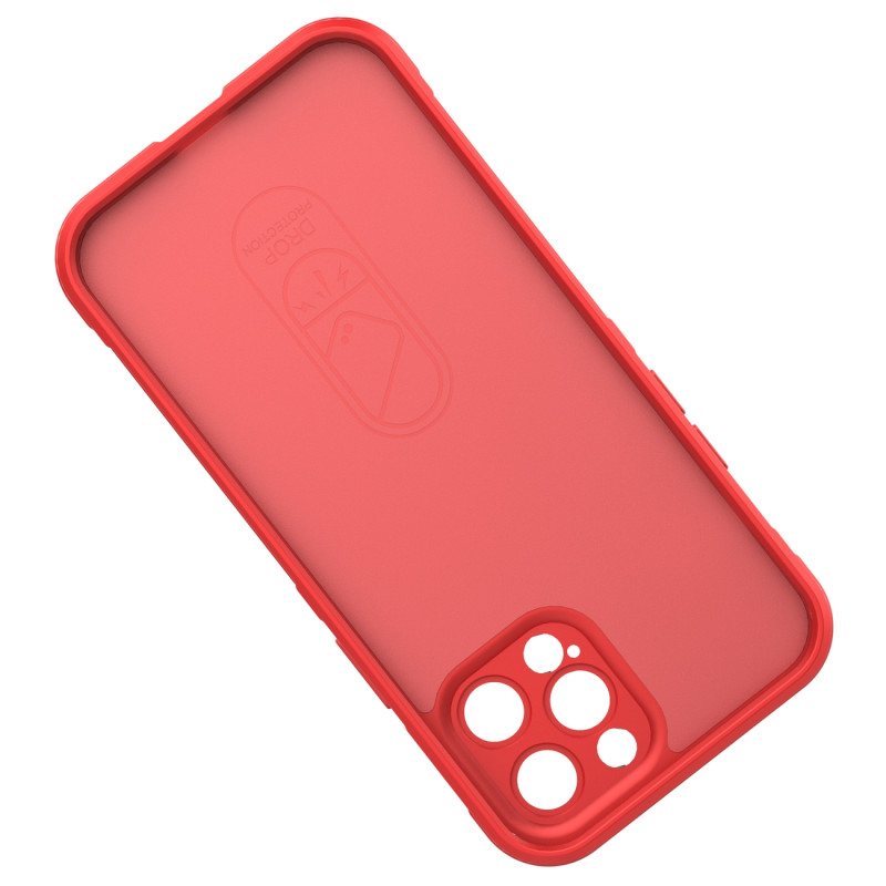 Magic Shield Case iPhone 12 Pro Max, lankstus, šarvuotas dangtelis, tamsiai mėlynas