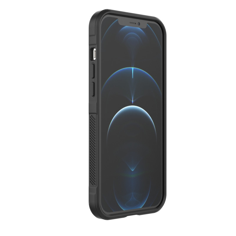 Magic Shield Case iPhone 12 Pro Max, lankstus, šarvuotas dangtelis, tamsiai mėlynas