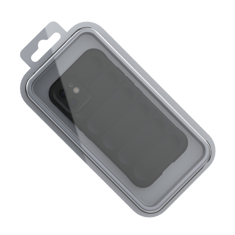 Magic Shield Case dėklas iPhone 13, lankstus, šarvuotas dangtelis, tamsiai mėlynas