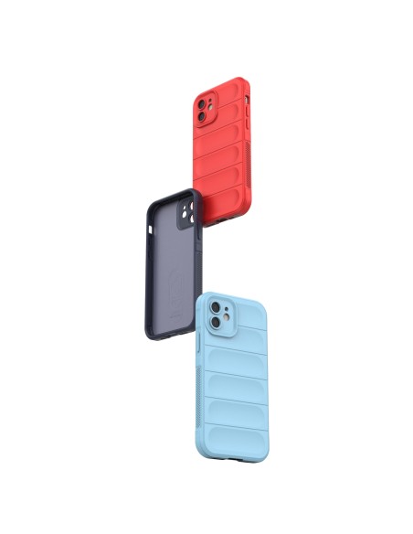 Magic Shield Case dėklas iPhone 13, lankstus, šarvuotas dangtelis, tamsiai mėlynas Magic Shield Case dėklas iPhone 13, lankstus, šarvuotas dangtelis, tamsiai mėlynas