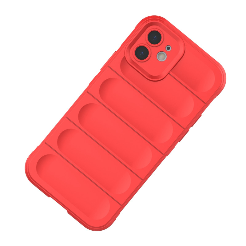 Magic Shield Case dėklas iPhone 13, lankstus, šarvuotas dangtelis, tamsiai mėlynas