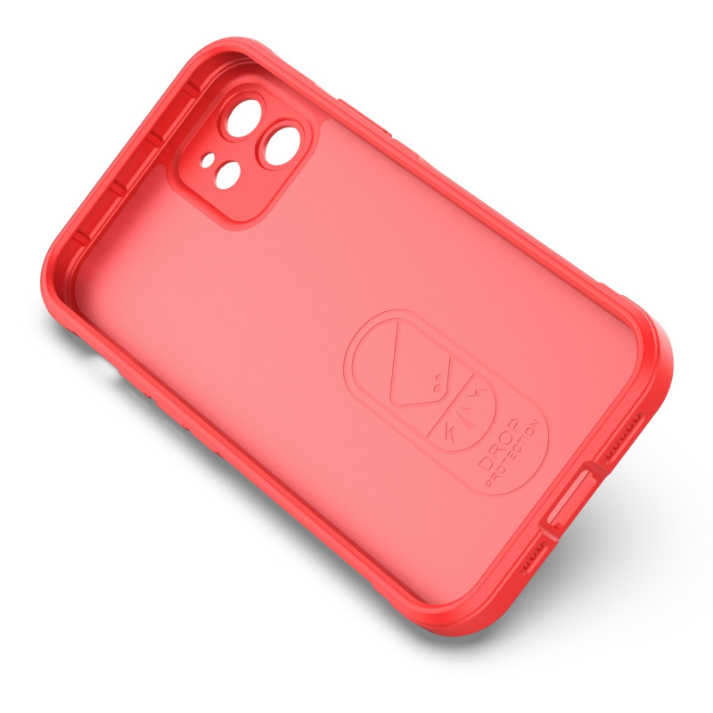 Magic Shield Case dėklas iPhone 13, lankstus, šarvuotas dangtelis, tamsiai mėlynas