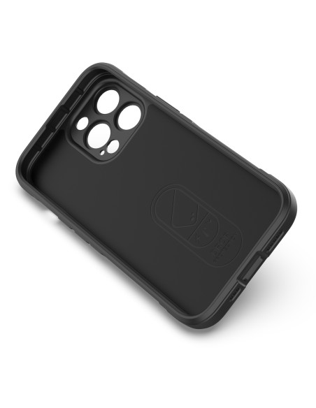 Magic Shield Case dėklas skirtas iPhone 13 Pro, lankstus, šarvuotas dangtelis, juodas Magic Shield Case dėklas skirtas iPhone 13 Pro, lankstus, šarvuotas dangtelis, juodas