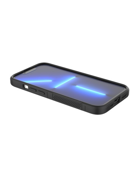 Magic Shield Case dėklas skirtas iPhone 13 Pro, lankstus, šarvuotas dangtelis, juodas Magic Shield Case dėklas skirtas iPhone 13 Pro, lankstus, šarvuotas dangtelis, juodas
