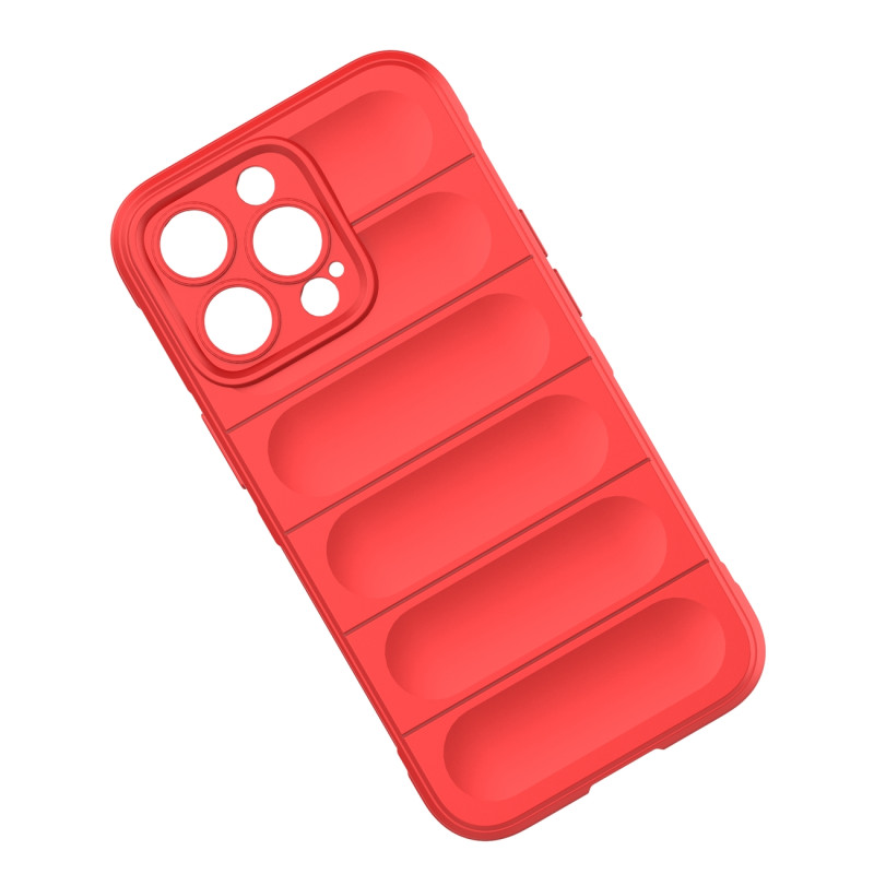 Magic Shield Case dėklas skirtas iPhone 13 Pro, lankstus, šarvuotas dangtelis, juodas