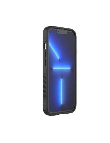 Magic Shield Case dėklas skirtas iPhone 13 Pro, lankstus, šarvuotas dangtelis, juodas Magic Shield Case dėklas skirtas iPhone 13 Pro, lankstus, šarvuotas dangtelis, juodas