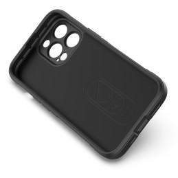 Magic Shield Case iPhone 13 Pro, lankstus, šarvuotas dangtelis, tamsiai mėlynas