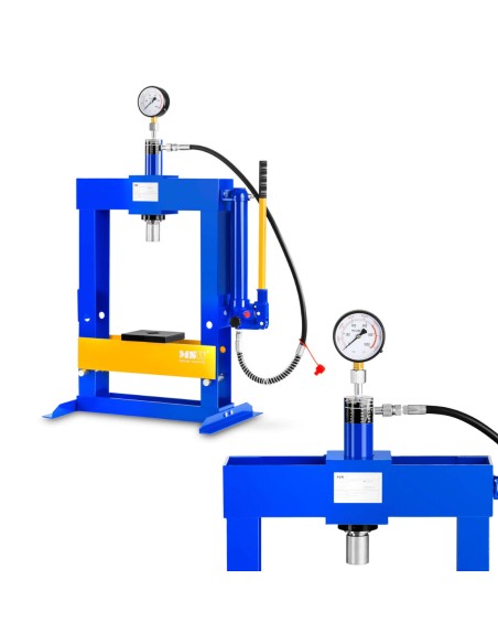 Dirbtuvių hidraulinis presas 10T 617 bar MSW WP-10T Dirbtuvių hidraulinis presas 10T 617 bar MSW WP-10T