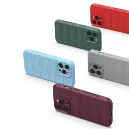 Magic Shield Case iPhone 13 Pro, lankstus, šarvuotas dangtelis, tamsiai mėlynas
