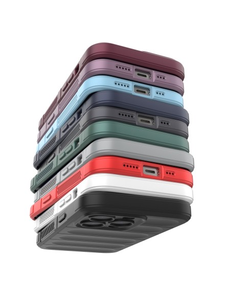 Magic Shield Case dėklas skirtas iPhone 13 Pro, lankstus šarvuotas dangtelis, šviesiai mėlynas