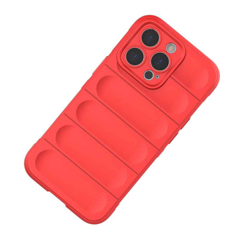 Magic Shield Case dėklas skirtas iPhone 13 Pro, lankstus šarvuotas dangtelis, šviesiai mėlynas