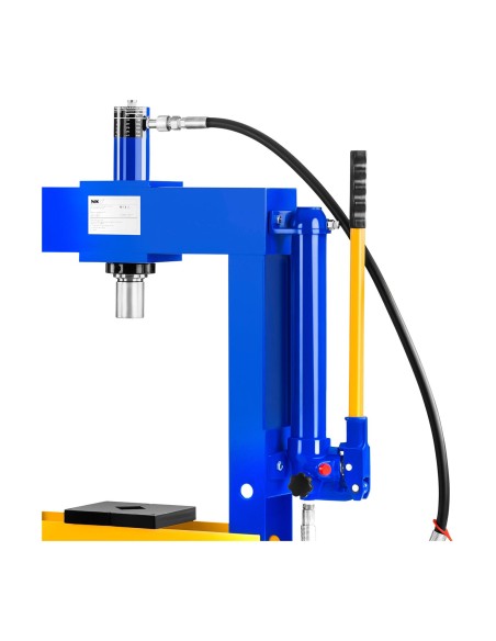 Dirbtuvių hidraulinis presas 10T 617 bar MSW WP-10T Dirbtuvių hidraulinis presas 10T 617 bar MSW WP-10T