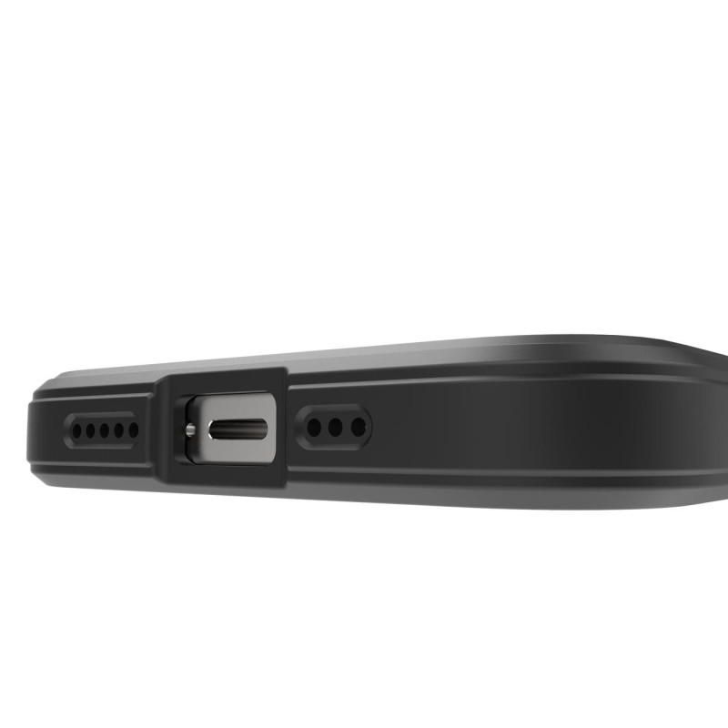 Magic Shield Case iPhone 13 Pro Max, lankstus, šarvuotas dangtelis, juodas