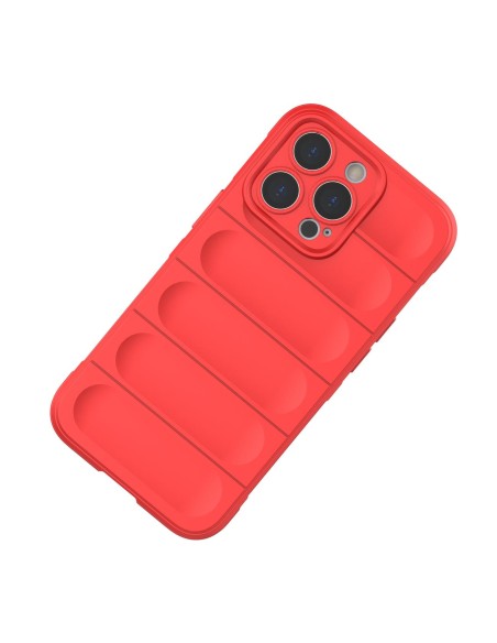 Magic Shield Case iPhone 13 Pro Max, lankstus, šarvuotas dangtelis, tamsiai mėlynas