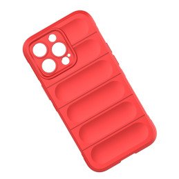 Magic Shield Case iPhone 13 Pro Max, lankstus, šarvuotas dangtelis, tamsiai mėlynas