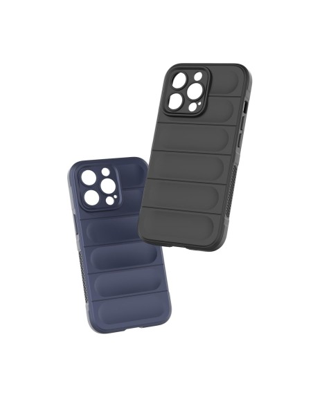 Magic Shield Case dėklas skirtas iPhone 13 Pro Max, lankstus šarvuotas dangtelis, šviesiai mėlynas