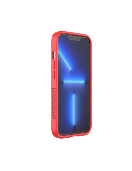 Magic Shield Case dėklas skirtas iPhone 13 Pro Max, lankstus šarvuotas dangtelis, šviesiai mėlynas