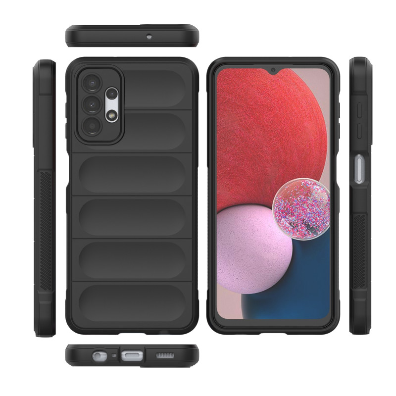 Magic Shield Case dėklas, skirtas Samsung Galaxy A13 5G lankstus šarvuotas dangtelis juodas