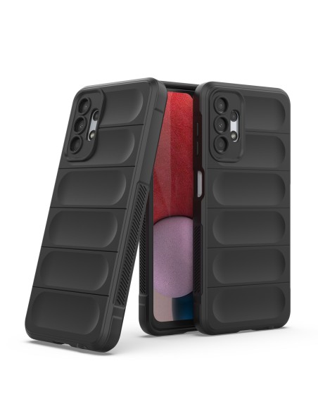 Magic Shield Case dėklas, skirtas Samsung Galaxy A13 5G lankstus šarvuotas dangtelis juodas