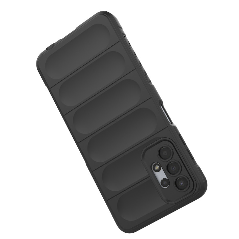 Magic Shield Case dėklas, skirtas Samsung Galaxy A13 5G lankstus šarvuotas dangtelis juodas