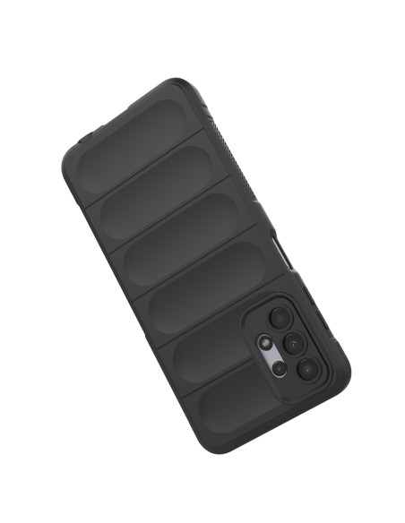 Magic Shield Case dėklas, skirtas Samsung Galaxy A13 5G lankstus šarvuotas dangtelis juodas