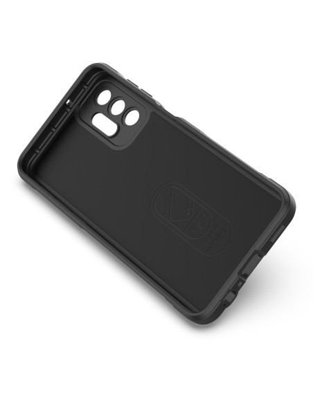 Magic Shield Case dėklas, skirtas Samsung Galaxy A13 5G lankstus šarvuotas dangtelis juodas