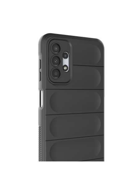 Magic Shield Case dėklas, skirtas Samsung Galaxy A13 5G lankstus šarvuotas dangtelis juodas