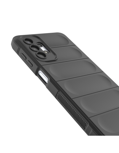 Magic Shield Case dėklas, skirtas Samsung Galaxy A13 5G lankstus šarvuotas dangtelis juodas