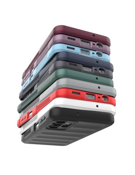 Magic Shield Case dėklas, skirtas Samsung Galaxy A13 5G lankstus šarvuotas dangtelis juodas