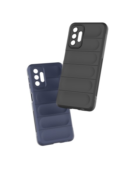Magic Shield Case dėklas, skirtas Samsung Galaxy A13 5G lankstus šarvuotas dangtelis juodas
