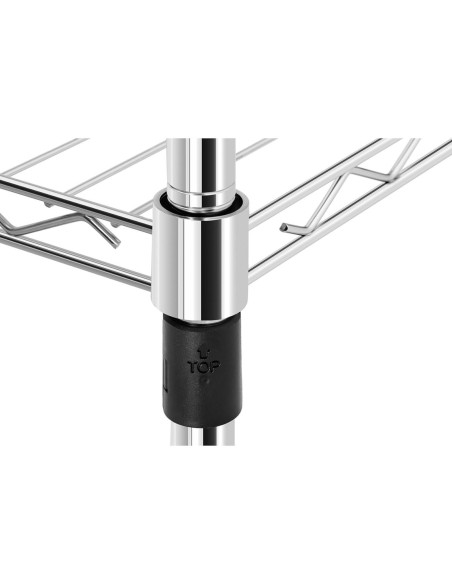 Metalinis dirbtuvių stelažas su 4 vielinėmis lentynomis iki 1 t 1000 kg 119x59x180 cm