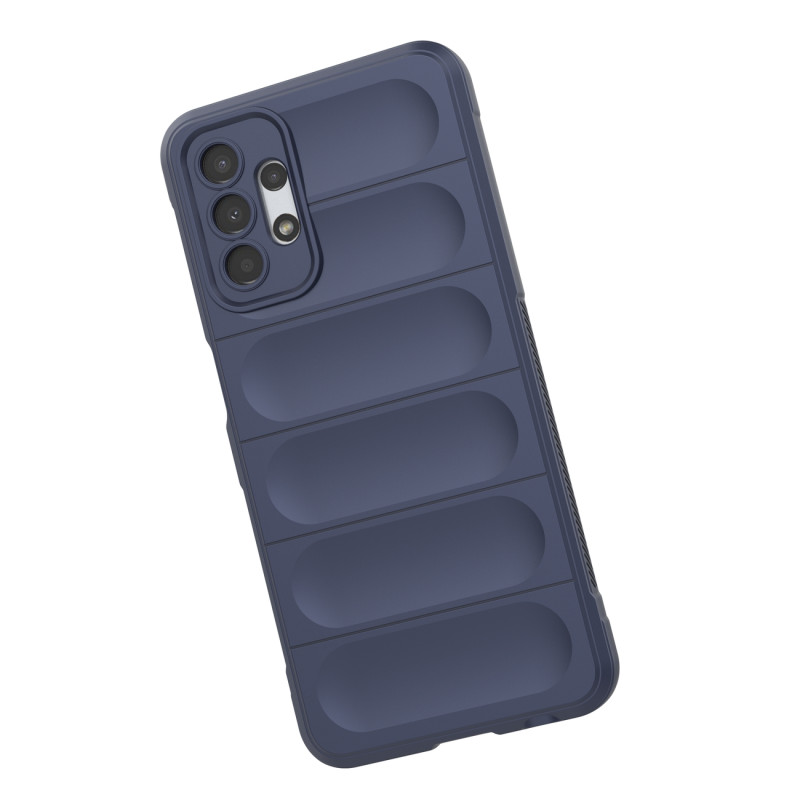 Magic Shield Case dėklas, skirtas Samsung Galaxy A13 5G lankstus šarvuotas dangtelis juodas