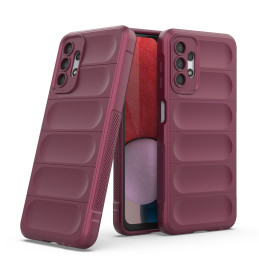 Magic Shield Case Samsung Galaxy A13 5G, lankstus šarvuotas dangtelis, bordo spalvos