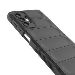 Magic Shield Case Samsung Galaxy A13 5G, lankstus šarvuotas dangtelis, bordo spalvos