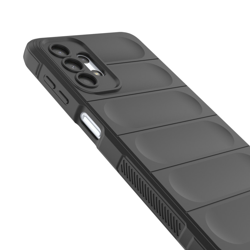 Magic Shield Case Samsung Galaxy A13 5G, lankstus šarvuotas dangtelis, bordo spalvos