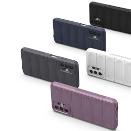 Magic Shield Case Samsung Galaxy A13 5G, lankstus šarvuotas dangtelis, bordo spalvos