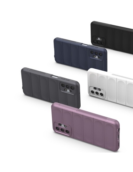 Magic Shield Case Samsung Galaxy A13 5G, lankstus šarvuotas dangtelis, bordo spalvos Magic Shield Case Samsung Galaxy A13 5G, lankstus šarvuotas dangtelis, bordo spalvos